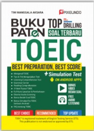 Buku Paten Top Drilling Soal Tebaru TOEIC Best Preparation, Best Score