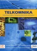 Jurnal TELKOMNIKA (Telecomunication, Computing, Electronics and Control (TCEC) Vol. 13 No. 2 June 2015