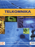 Jurnal TELKOMNIKA (Telecomunication, Computing, Electronics and Control (TCEC) Vol. 13 No. 3 September 2015