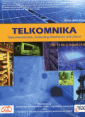 Jurnal TELKOMNIKA (Telecomunication, Computing, Electronics and Control (TCEC) Vol. 16 No. 4 August 2018
