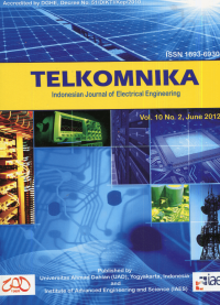 Jurnal TELKOMNIKA (Telecomunication, Computing, Electronics and Control (TCEC) Vol. 10 No. 2 June 2012