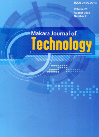 Jurnal Makara: Makara Journal of Technology (Vol. 20 No. 2 August 2016)