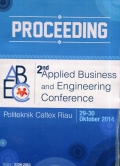 Prosiding: Proceedings Applied Business and Engineering Conference (ABEC) 2014