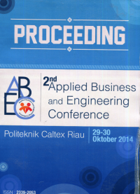 Prosiding: Proceedings Applied Business and Engineering Conference (ABEC) 2014