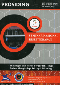 Prosiding Seminar Nasional Riset Terapan (SNRT) 