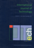 Jurnal IjTech: International Journal of Technology (Vol. 8 Issue. 6 (SE) December 2017)