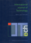 Jurnal IjTech: International Journal of Technology (Vol. 7 Issue. 1 January  2016)