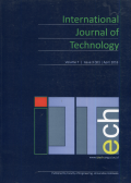 Jurnal IjTech: International Journal of Technology (Vol. 7 Issue. 3 (SE) April 2016)