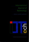 Jurnal IjTech: International Journal of Technology (Vol. 14 Issue. 8 (SE) December 2023)