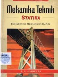 Mekanika Teknik Statika Engineering Mechanics: Statics