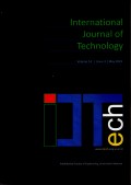 Jurnal IjTech: International Journal of Technology (Vol. 14 Issue. 3 May 2023)