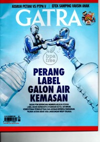 Majalah Gatra: Perang Label Galon Air Kemasan