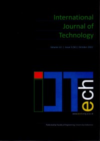 Jurnal IjTech: International Journal of Technology (Vol. 13 Issue. 5 (SE) October 2022)