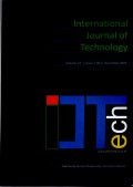 Jurnal IjTech: International Journal of Technology (Vol. 13 Issue. 7 (SE) December 2022)