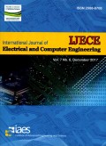Jurnal IJECE: International Journal of Electrical and Computer Engineering (Vol. 7 No. 6 December 2017)