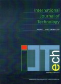 Jurnal IJTech: International Journal of Technology (Vol. 9 Issue. 5 October  2018)