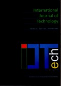 Jurnal IjTech: International Journal of Technology (Vol. 11 Issue. 7 (SE) December 2020)