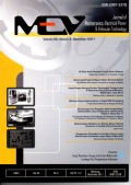 Journal of Mechatronics, Electrical Power & Vehicular Technology, Volume 02, Nomor 2, Desember 2011