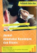 Jurnal Akuntansi Keuangan dan Bisnis