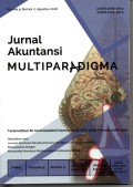 Jurnal Akuntansi Multiparadigma Volume.9 Nomor.2 Agustus 2018