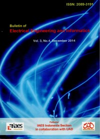 Bulletin of Electrical Engineering and Informatics Vol. 3, No. 4, December 2014