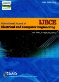 Jurnal IJECE: International Journal of Electrical and Computer Engineering (Vol. 6 No. 1 February 2016)
