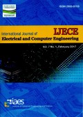 Jurnal IJECE: International Journal of Electrical and Computer Engineering (Vol. 7 No. 1 February 2017)