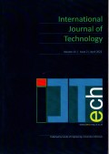 Jurnal IjTech: International Journal of Technology (Vol. 13 Issue. 2 April 2022)