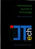 Jurnal IjTech: International Journal of Technology (Vol. 10 Issue. 3 (SE) May 2019)