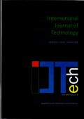 Jurnal IJTech: International Journal of Technology (Vol. 10 Issue. 1 January 2019)