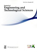 Jurnal JETS: Journal of Engineering and Technological Sciences Vol. 49, No. 6, December 2017