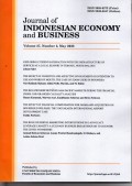 Journal of Indonesian Economy and Business Volume 37, Number 2, May 2022
