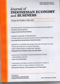 Journal of Indonesian Economy and Business Volume 36, Number 2, May 2021