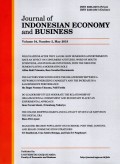 Journal of Indonesian Economy and Business Volume 34, Number 2, May 2019