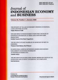 Journal of Indonesian Economy and Business Volume 35, Number 1, January 2020