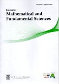 Journal of Mathematical and Fundamental Sciences Vol. 49, No.2, September 2017