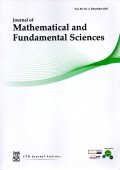 Journal of Mathematical and Fundamental Sciences Vol. 49, No.3, December 2017