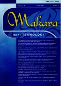 Jurnal Makara Seri Teknologi Vol.16, No.1,  April 2012