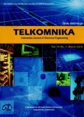 Jurnal TELKOMNIKA (Telecomunication, Computing, Electronics and Control (TCEC) Vol. 10 No. 1 March 2012)