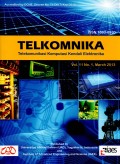 Jurnal TELKOMNIKA (Telecomunication, Computing, Electronics and Control (TCEC) Vol. 11 No. 1 March 2013)