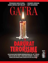 Majalah Gatra: Darurat Terorisme