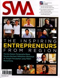 Majalah SWA : The Inspiring Entrepreneurs From Region