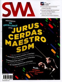 Majalah SWA : Indonesia HR Excellence 2018 - Jurus Cerdas Maestro SDM