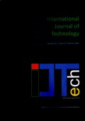 International Journal of  Technology Volume 15, Issue 2, Feb 2024