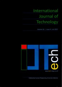 International Journal of Technology Volume 16, Issue 4, Juli 2025