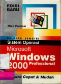 Sistem Operasi Microsoft Windowa 2000 Professional