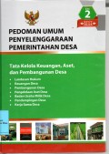 Pedoman Umum Penyelenggaraan Pemerintahan Desa Buku 2: Tata Kelola Keuangan, Aset, dan Pembangunan Desa
