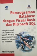 Pemrograman Database dengan visual basic dan microsoft SQL