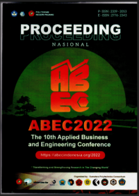 Proceeding Nasional Abec 2022 The 10th Applied Business and Engineering Conference 