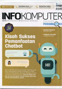Majalah Infokomputer: Kisah Sukses Pemanfaatan Chatbot April 2019